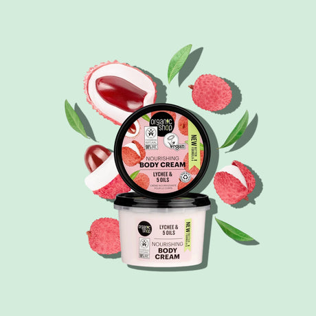 Body Cream Lychee & 5 Oils - mypure.co.uk