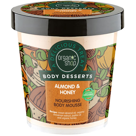 Body Desserts Almond & Honey Nourishing Body Mousse - mypure.co.uk