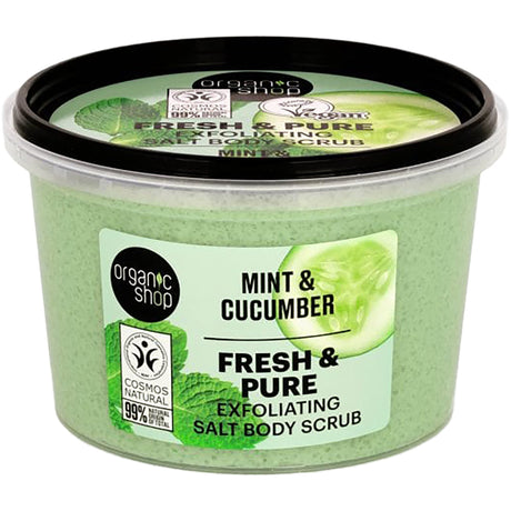 Body Scrub | Fresh & Pure, Mint & Cucumber - mypure.co.uk