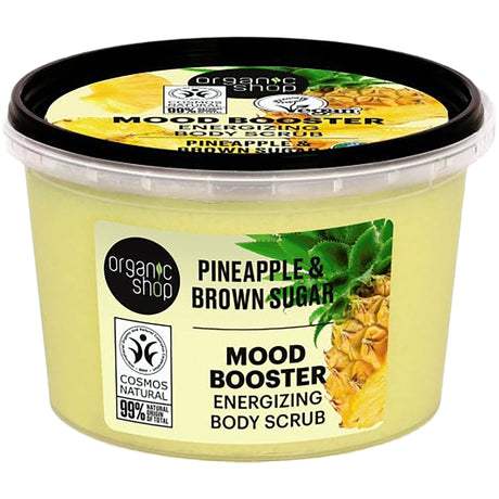 Body Scrub | Mood Booster Pineapple & Brown Sugar - mypure.co.uk