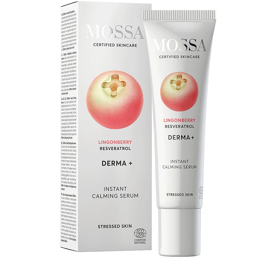 DERMA+ | Instant Calming Serum with Lingonberry Resveratrol