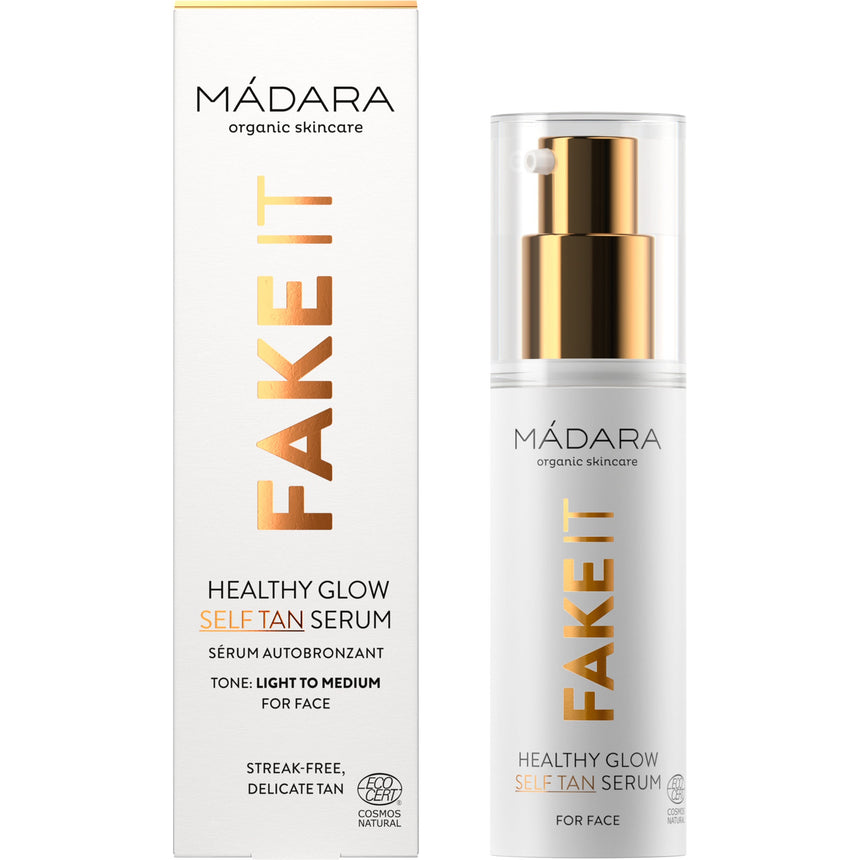 FAKE IT Healthy Glow Self Tan Serum - mypure.co.uk