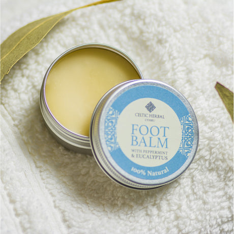 Foot Balm with Peppermint and Eucalyptus - mypure.co.uk