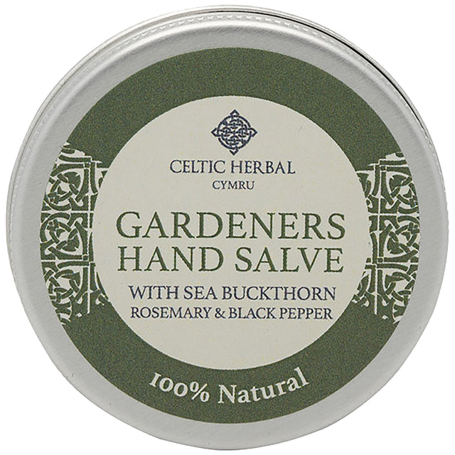 Gardeners Hand Salve with Sea Buckthorn, Rosemary & Black Pepper - mypure.co.uk