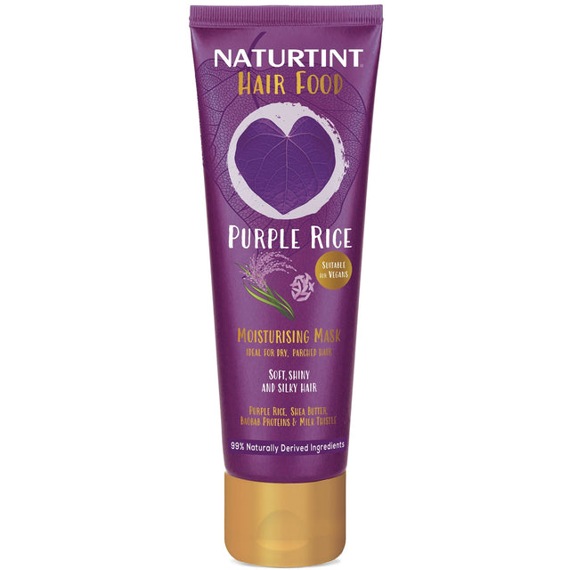 Hair Food Purple Rice Moisturising Mask - mypure.co.uk