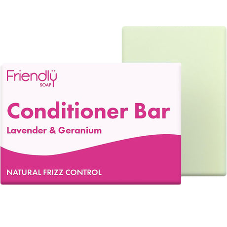 Healthy Shine Conditioner Bar - Lavender & Geranium - mypure.co.uk