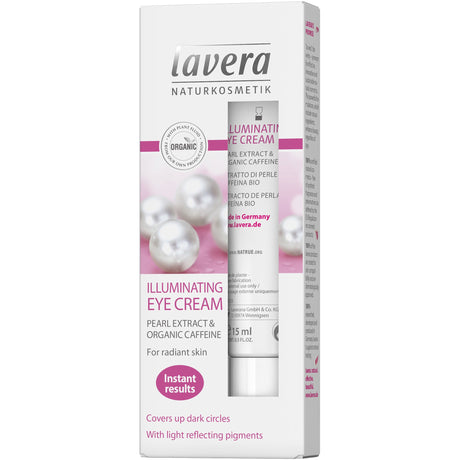 Illuminating Eye Cream - Pearl Extract and Organic Caffeine - mypure.co.uk