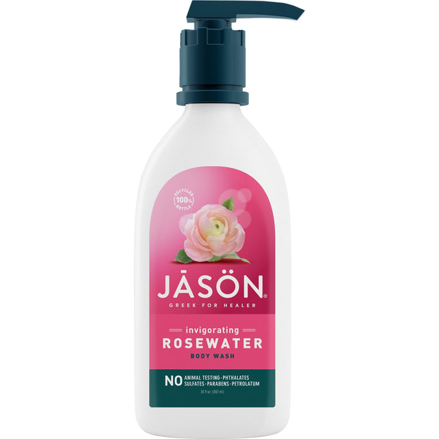 Invigorating Rosewater Body Wash - mypure.co.uk