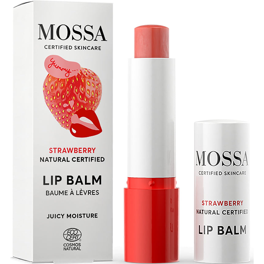 JUICY MOISTURE Lip Balm - Strawberry - mypure.co.uk