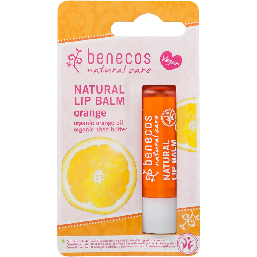 Natural Lip Balm - Orange - mypure.co.uk