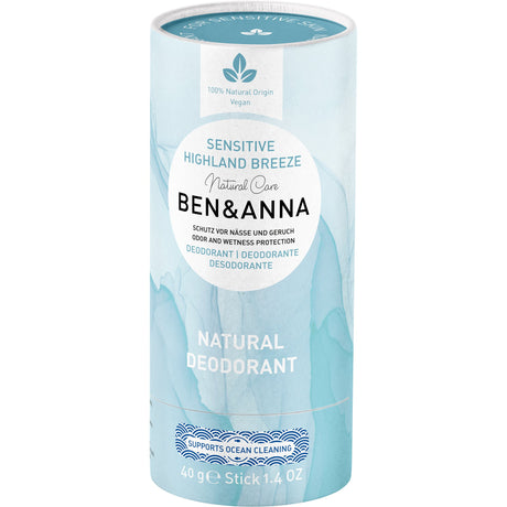 Natural Soda Deodorant Stick | Sensitive Highland Breeze - mypure.co.uk