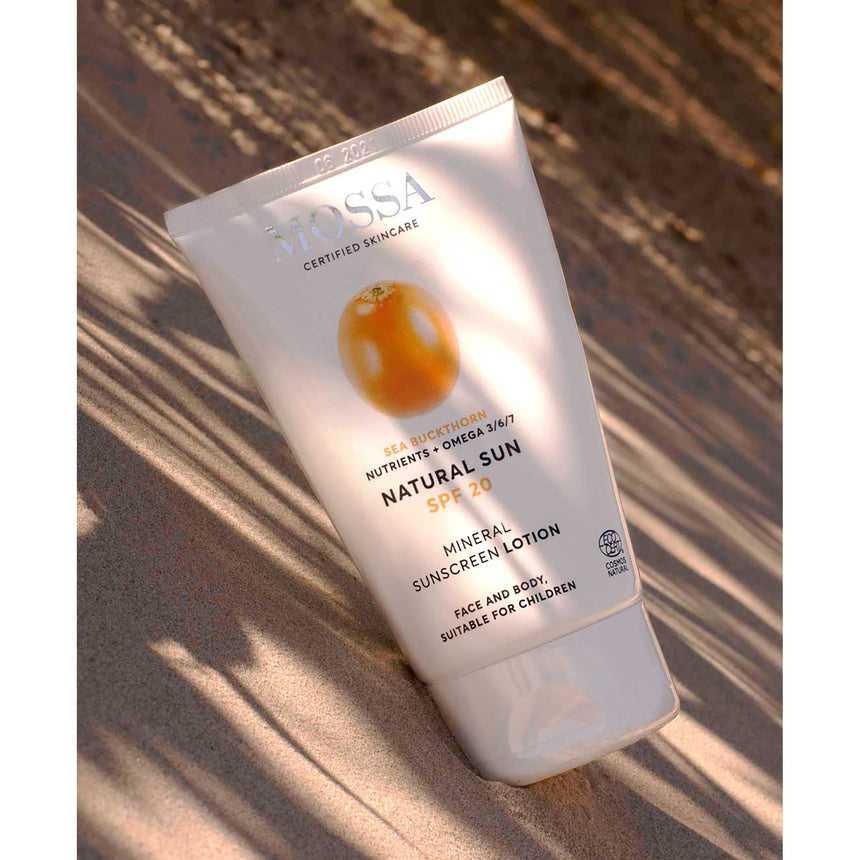 Natural Sun SPF20 - Mineral Sunscreen Lotion - mypure.co.uk