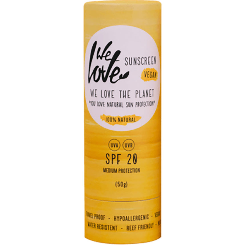 Natural Sunscreen Stick | SPF 20 - mypure.co.uk