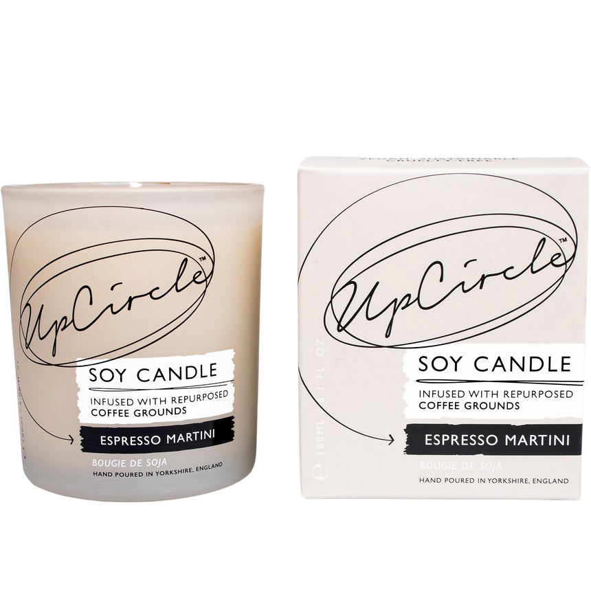 NEW Espresso Martini Soy Wax Candle - mypure.co.uk