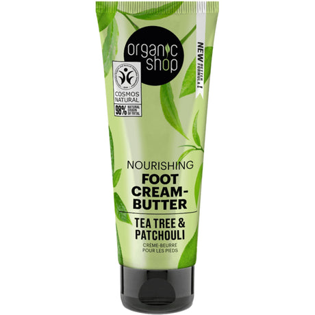 NEW Nourishing Foot Cream - Tea Tree and Patchouli - mypure.co.uk