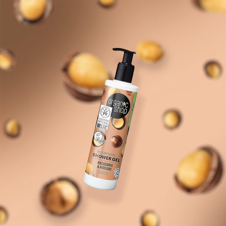 Nourishing Shower Gel - Macadamia & Avocado - mypure.co.uk