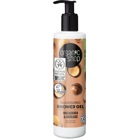 Nourishing Shower Gel - Macadamia & Avocado - mypure.co.uk