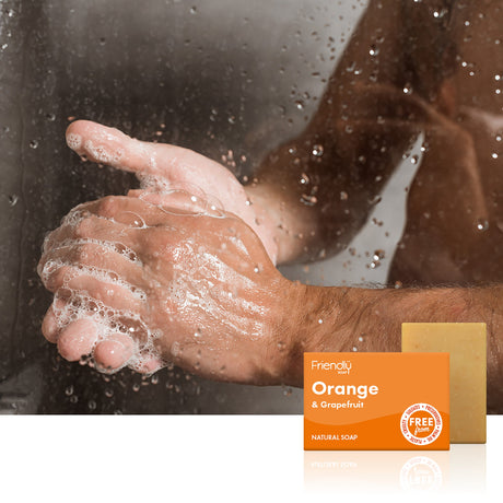 Orange & Grapefruit Soap Bar - mypure.co.uk