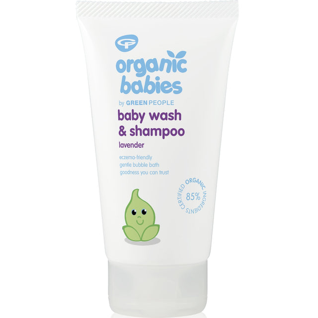 Organic Baby Wash & Shampoo - Lavender - mypure.co.uk