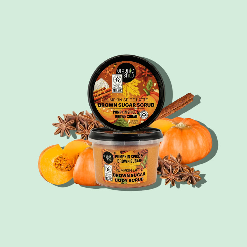 Pumpkin Spice & Brown Sugar Body Scrub - mypure.co.uk