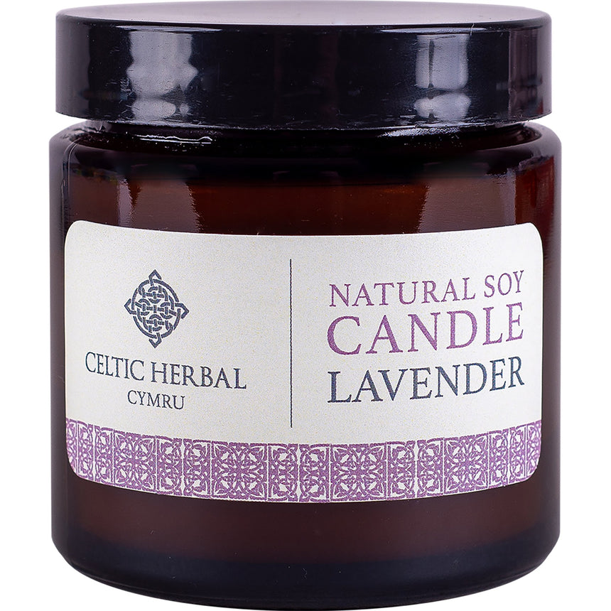 Pure Lavender Soy Wax Candle - mypure.co.uk