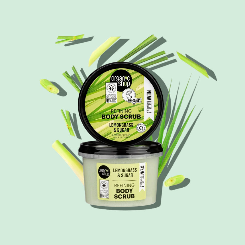 Refining Body Scrub Lemongrass - mypure.co.uk