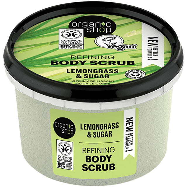 Refining Body Scrub Lemongrass - mypure.co.uk