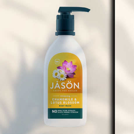 Relaxing Chamomile & Lotus Blossom Body Wash - mypure.co.uk