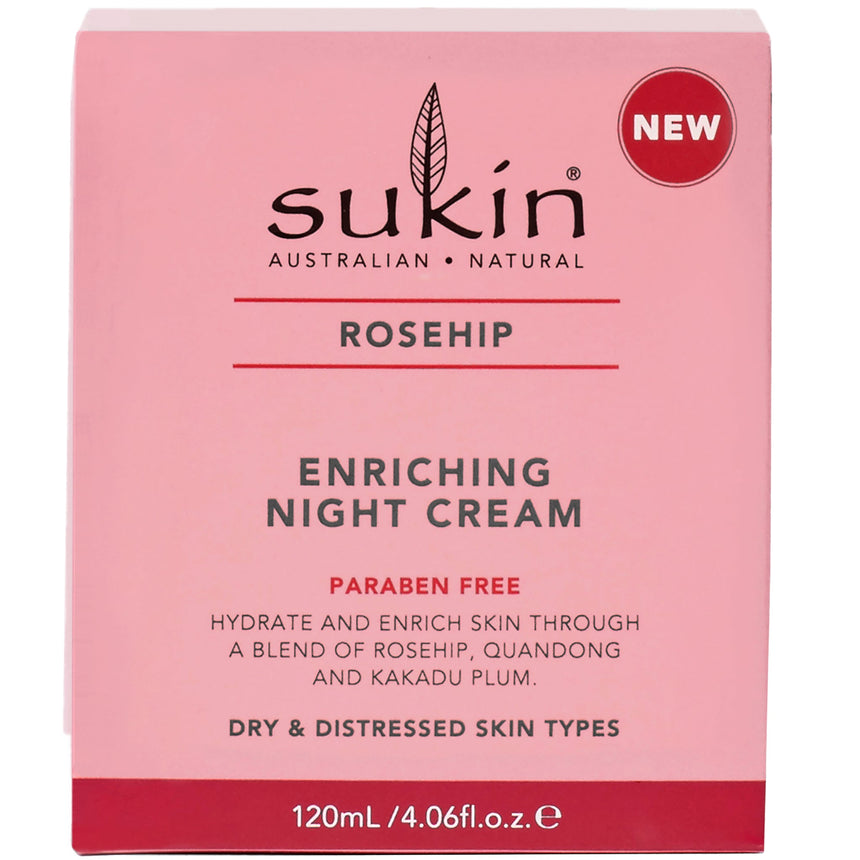 Rosehip Enriched Night Cream - mypure.co.uk