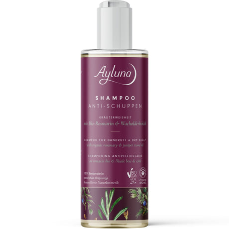 Rosemary & Juniper Wood Oil Shampoo for Dandruff & Dry Scalp - mypure.co.uk