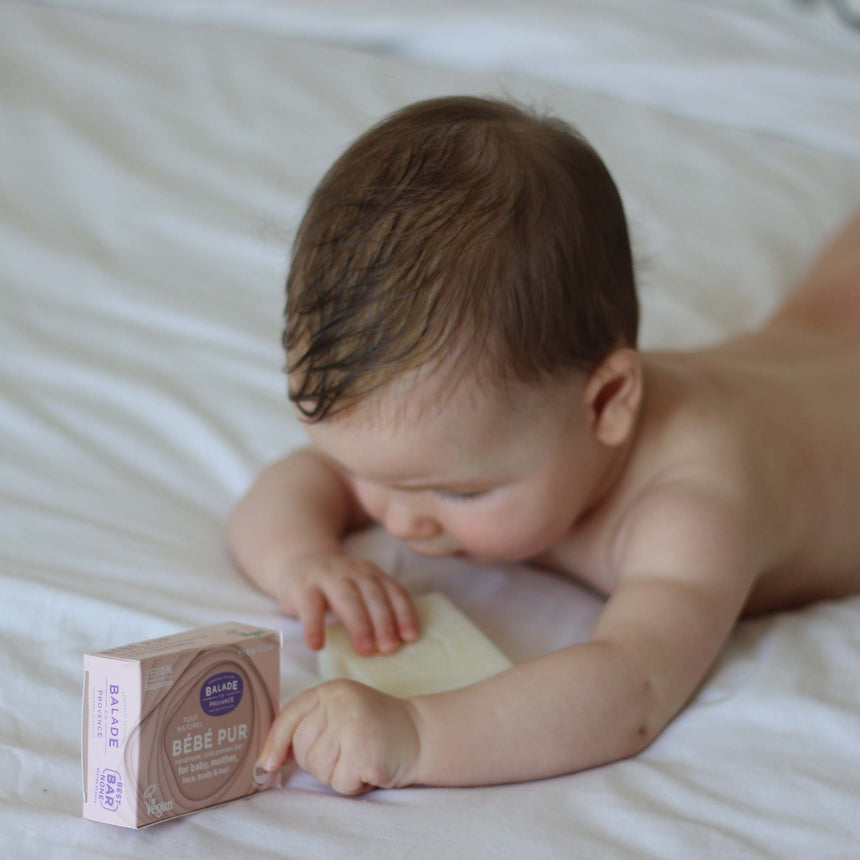 Solid Bebe Pur Cleansing Bar | For Mum & Baby - mypure.co.uk