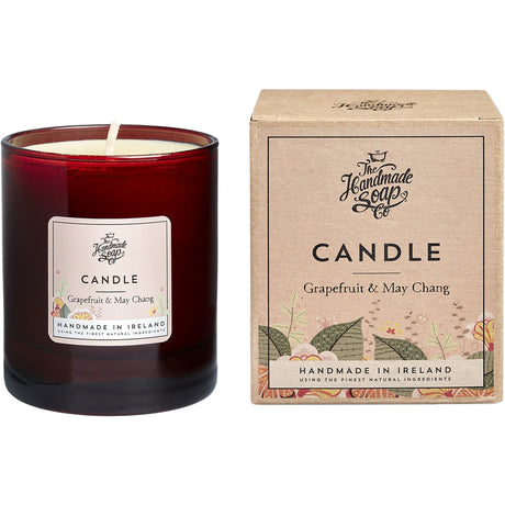 Soy Wax Candle | Grapefruit & May Chang - mypure.co.uk