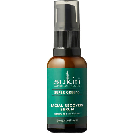 Super Greens Facial Recovery Serum - mypure.co.uk