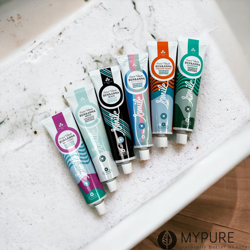 Toothpaste Tubes - Black Toothpaste - mypure.co.uk